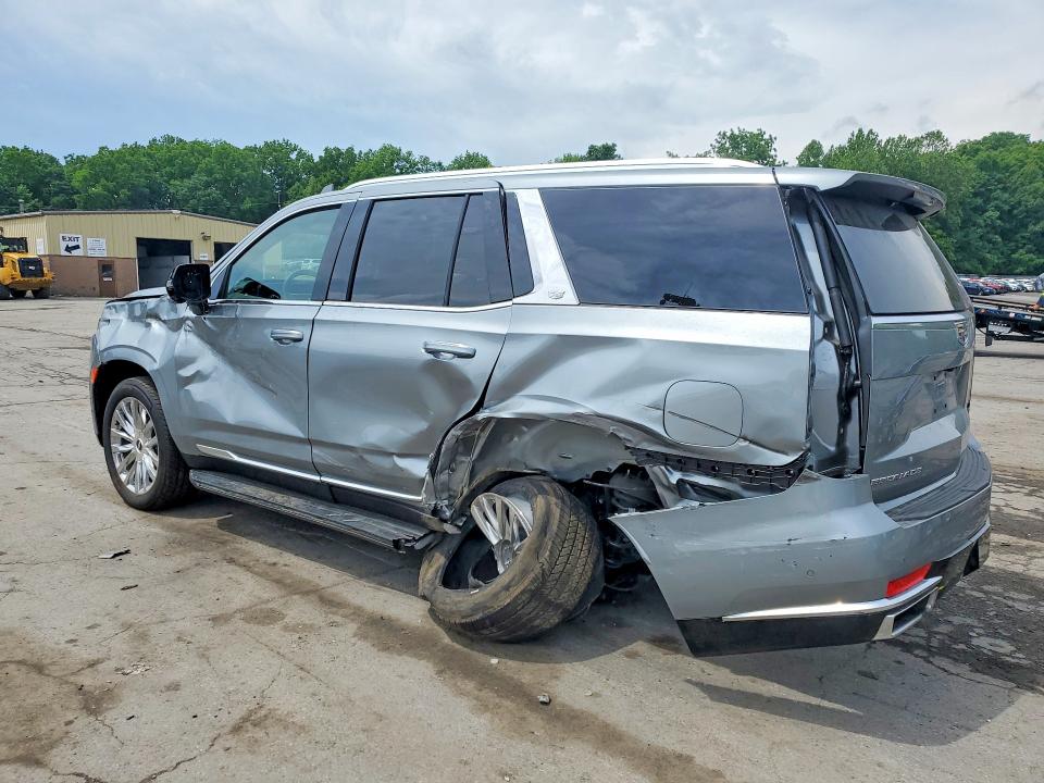 2024 Cadillac Escalade VIN 1GYS4BKLXRR358693 COPART salvage auction — Rear End, NY - MV-907A SALVAGE CERTIFICATE, sold $30,500 on 2026-06-25 (photo 2)