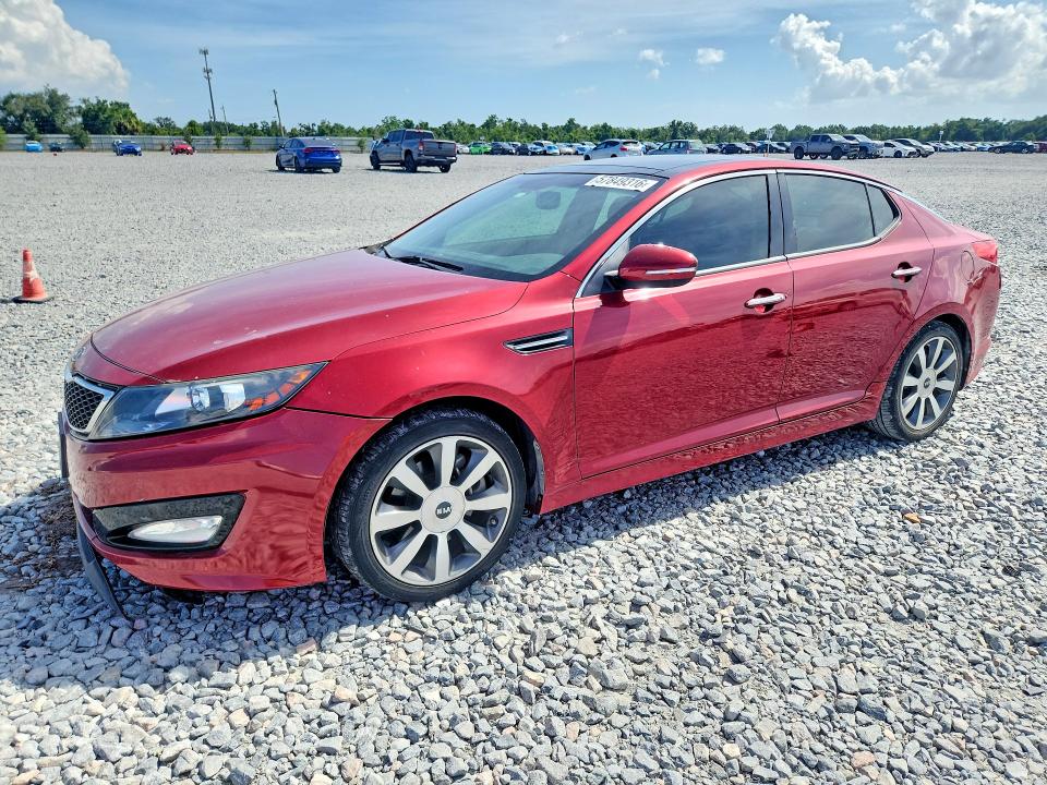 2012 Kia Optima VIN 5XXGR4A64CG082400 COPART salvage auction — MINOR DENT/SCRATCHES, Fl - Cert Of Title Slvg Rebuildable, sold $150 on 2026-07-24 (photo 1)