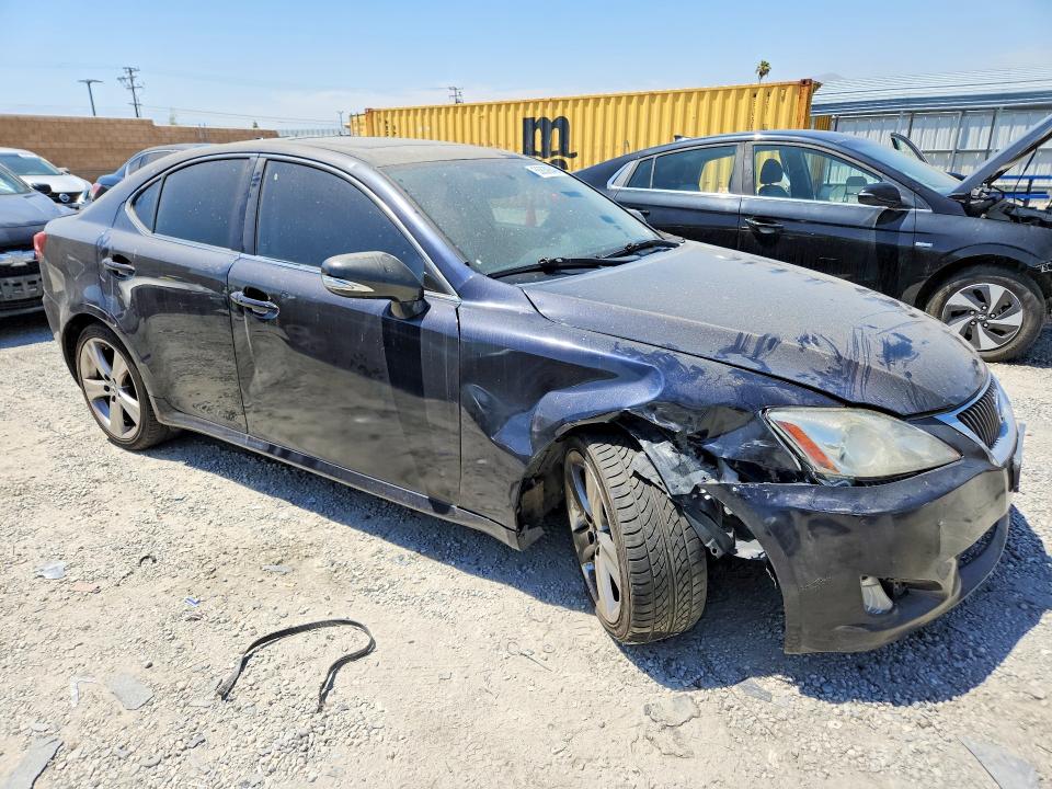 2010 Lexus Is VIN JTHBF5C23A5118936 COPART salvage auction — FRONT END, Ca - Cert Of Title-Salvaged, sold $600 on 2026-07-22 (photo 4)