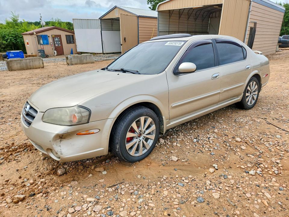 2002 Nissan Maxima VIN JN1DA31AX2T323290 COPART salvage auction — FRONT END, NC - SALVAGE CERTIFICATE OF TITLE, sold $650 on 2026-07-27 (photo 1)