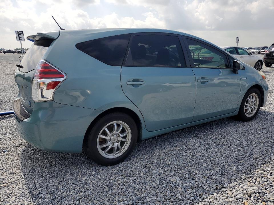 2015 Toyota Prius VIN JTDZN3EU2FJ036314 COPART salvage auction — NORMAL WEAR, Tx - Certificate Of Title, sold $3,100 on 2026-07-06 (photo 3)
