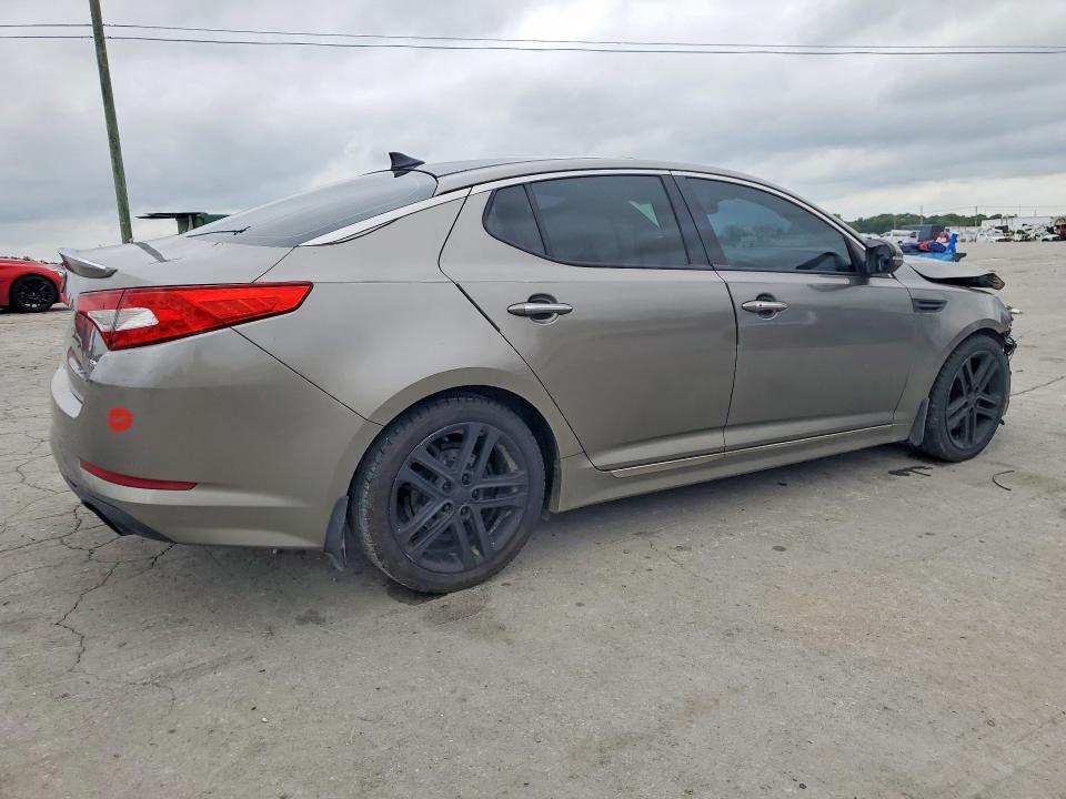 2013 Kia Optima VIN 5XXGR4A62DG215849 COPART salvage auction — FRONT END, Tn - Salvage Certificate, sold $600 on 2026-07-13 (photo 3)