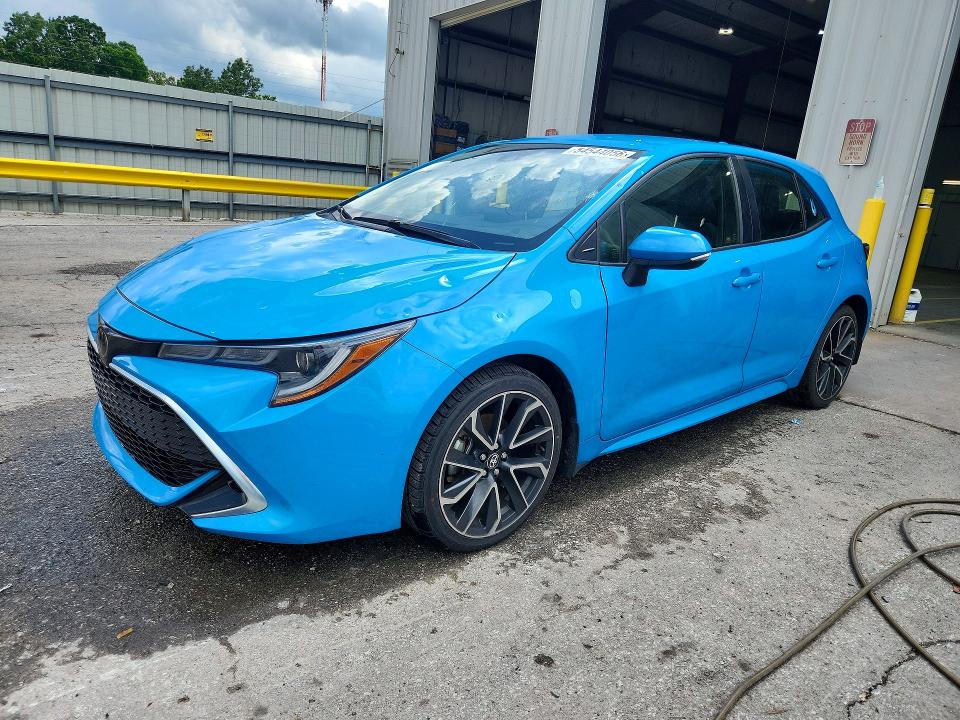 2021 Toyota Corolla VIN JTNA4MBE8M3128172 COPART salvage auction — HAIL, Mo - Salvage Certificate Of Title, sold $9,200 on 2026-07-08 (photo 1)