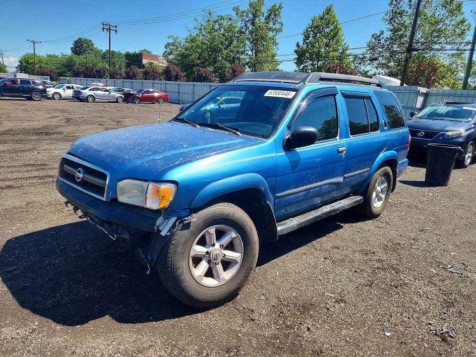 2003 Nissan Pathfinder VIN JN8DR09Y93W815240 COPART salvage auction — FRONT END, CT - CERT OF TITLE-SALVAGE, sold $450 on 2026-07-10 (photo 1)