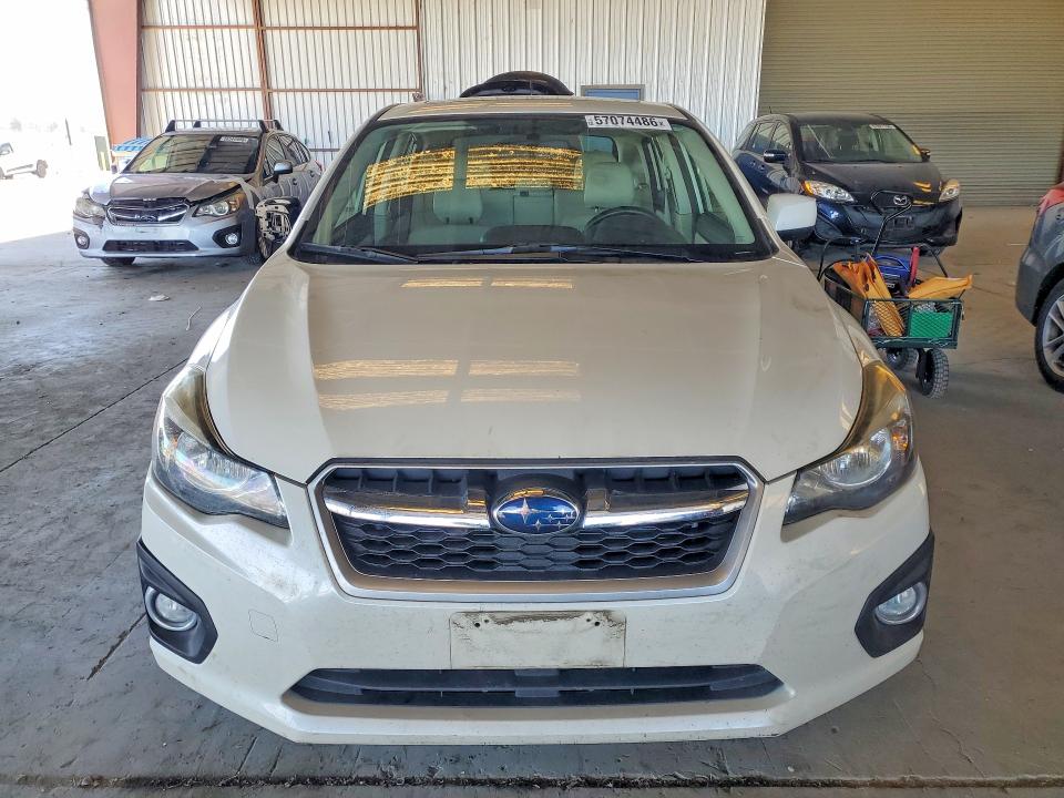 2014 Subaru Impreza VIN JF1GPAH66E8222212 COPART salvage auction — REAR END, Ca - Salvage Certificate, sold $3,850 on 2026-07-02 (photo 5)