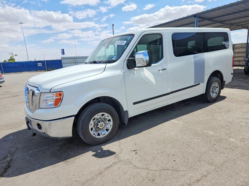 2019 Nissan Nv VIN 5BZAF0AA5KN853073 COPART salvage auction — MINOR DENT/SCRATCHES, Va - Certificate Of Title (P), sold $7,600 on 2026-08-03 (photo 1)