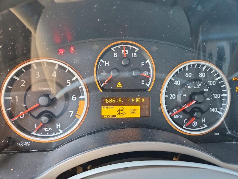 2012 Nissan Armada VIN 5N1AA0ND9CN621396 COPART salvage auction — FRONT END, Ca - Salvage Certificate, sold $650 on 2026-07-02 (photo 9)