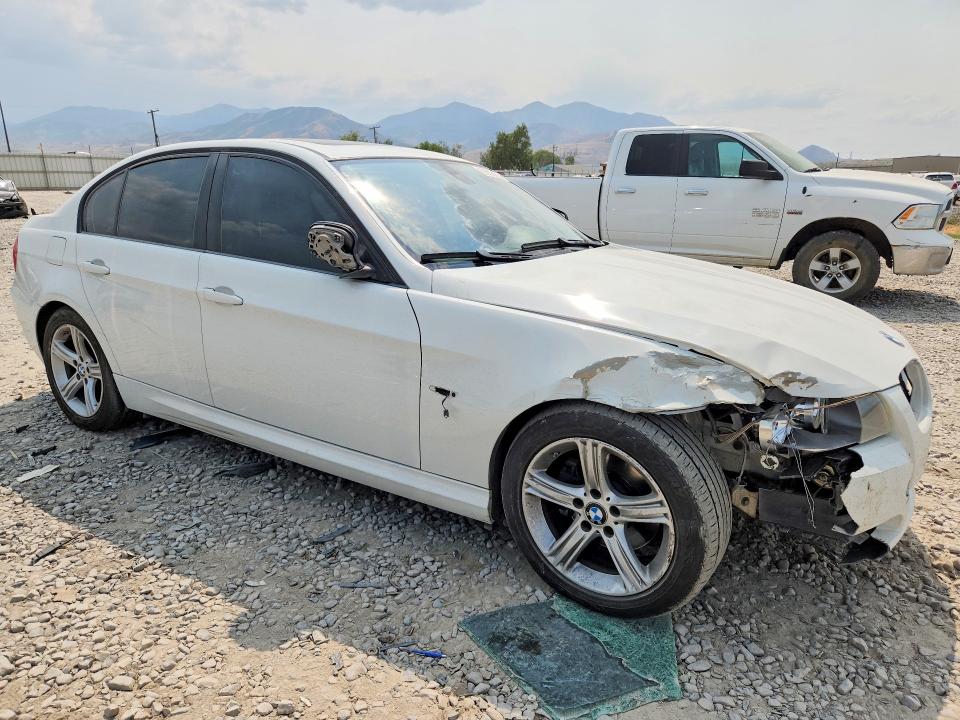2009 BMW 3er VIN WBAPH57529NM33497 COPART salvage auction — FRONT END, Ut - Salvage Certificate, sold $575 on 2026-07-28 (photo 4)