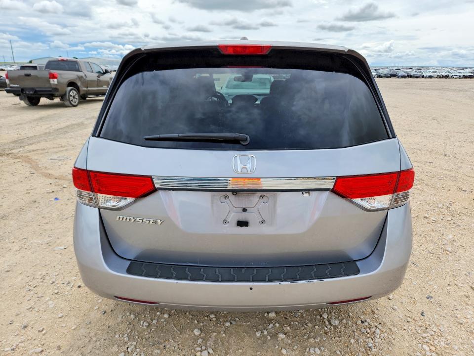 2016 Honda Odyssey VIN 5FNRL5H68GB145240 COPART salvage auction — FRONT END, Tx - Salvage Vehicle Title, sold $2,100 on 2026-07-02 (photo 6)