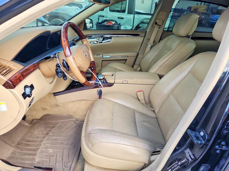 2012 Mercedes-benz S-klasse VIN WDDNG9EB1CA436313 COPART salvage auction — FRONT END, La - Cert Of Title-Salvage, sold $1,450 on 2026-07-29 (photo 7)