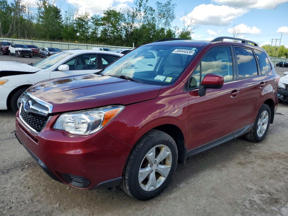 2016 Subaru VIN JF2SJADC1GH430911 COPART salvage auction — FRONT END, Ny - Mv-907A Salvage Certificate, sold $525 on 2026-07-06 (photo 1)