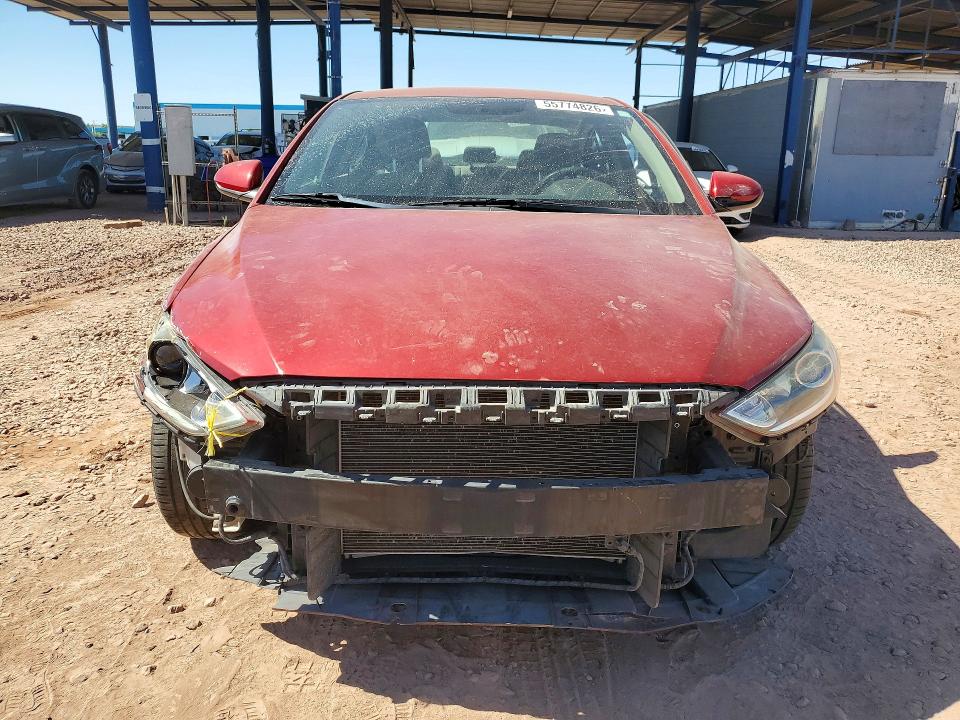 2017 Hyundai Elantra VIN KMHD74LF5HU409177 COPART salvage auction — SIDE, Az - Cert Of Title - Salvage, sold $1,150 on 2026-07-02 (photo 5)