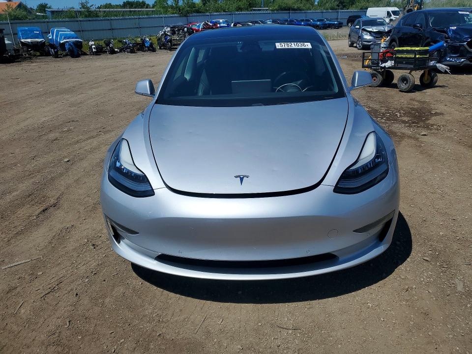 2018 Tesla Model 3 VIN 5YJ3E1EB5JF087654 COPART salvage auction — HAIL, Oh - Cert Of Title-Salvage, sold $7,700 on 2026-07-02 (photo 5)