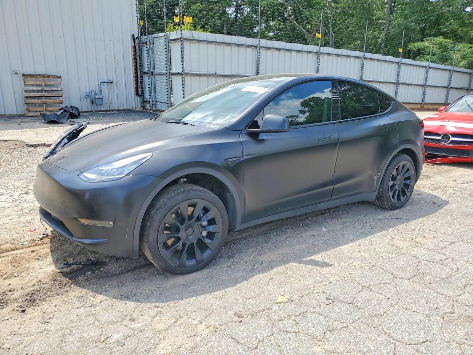 2022 Tesla VIN 7SAYGAEE4NF365043 COPART salvage auction — FRONT END, Ga - Cert Of Title-Salvage, sold $9,100 on 2026-07-24 (photo 1)
