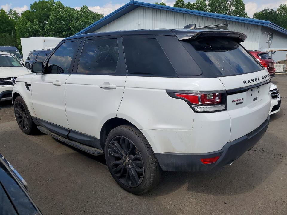 2017 Land rover Range rover sport VIN SALWR2FE3HA132232 COPART salvage auction — MINOR DENT/SCRATCHES, Ct - Certificate Of Title, sold $10,100 on 2026-07-30 (photo 2)