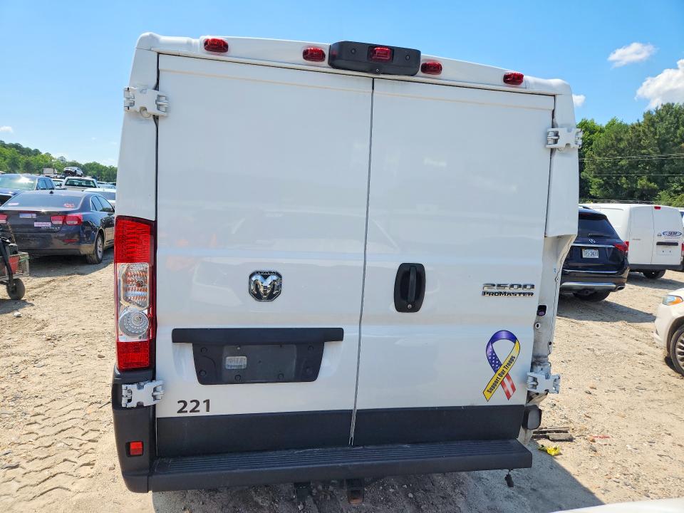 2023 Ram Promaster city VIN 3C6LRVVGXPE510757 COPART salvage auction — REAR END, Va - Cert Of Title - Salvage, sold $4,150 on 2026-07-29 (photo 6)
