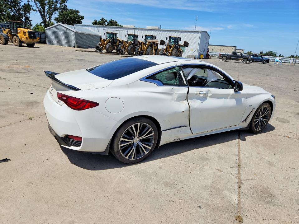2018 Infiniti Q60 VIN JN1CV7EKXJM200656 COPART salvage auction — SIDE, Ca - Salvage Certificate, sold $6,500 on 2026-07-20 (photo 3)
