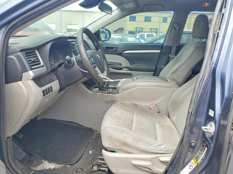 2019 Toyota Highlander VIN 5TDZZRFH1KS329496 COPART salvage auction — FRONT END, Tx - Certificate Of Title, sold $3,950 on 2026-07-15 (photo 7)