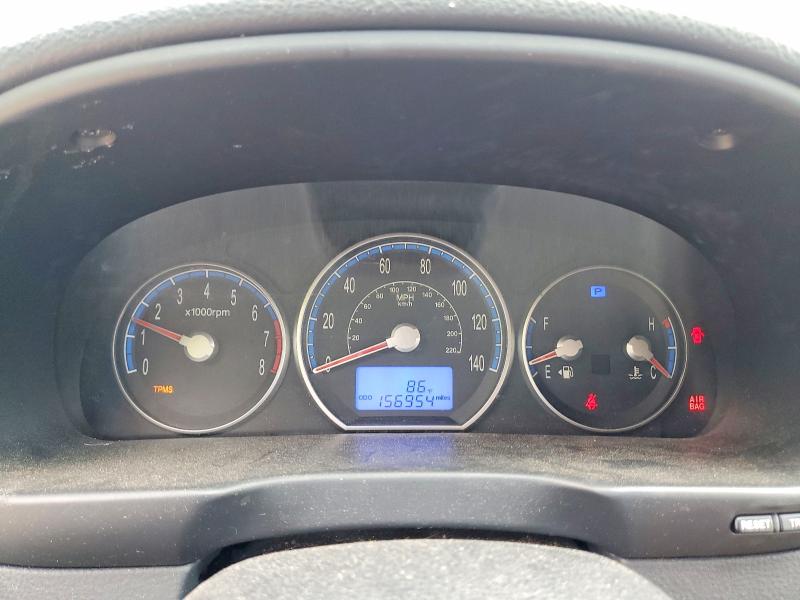 2009 Hyundai Santa fe VIN 5NMSH73E59H243124 COPART salvage auction — MINOR DENT/SCRATCHES, Ny - Certificate Of Title, sold $800 on 2026-07-02 (photo 9)