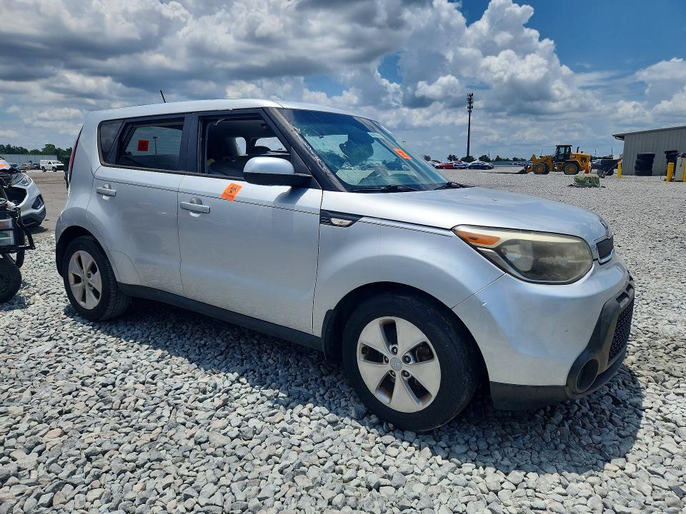 2014 Kia Soul VIN KNDJN2A20E7736601 COPART salvage auction — ROLLOVER, Fl - Cert Of Ttl-Rebuilt&Slvg Rbld, sold $650 on 2026-07-06 (photo 4)