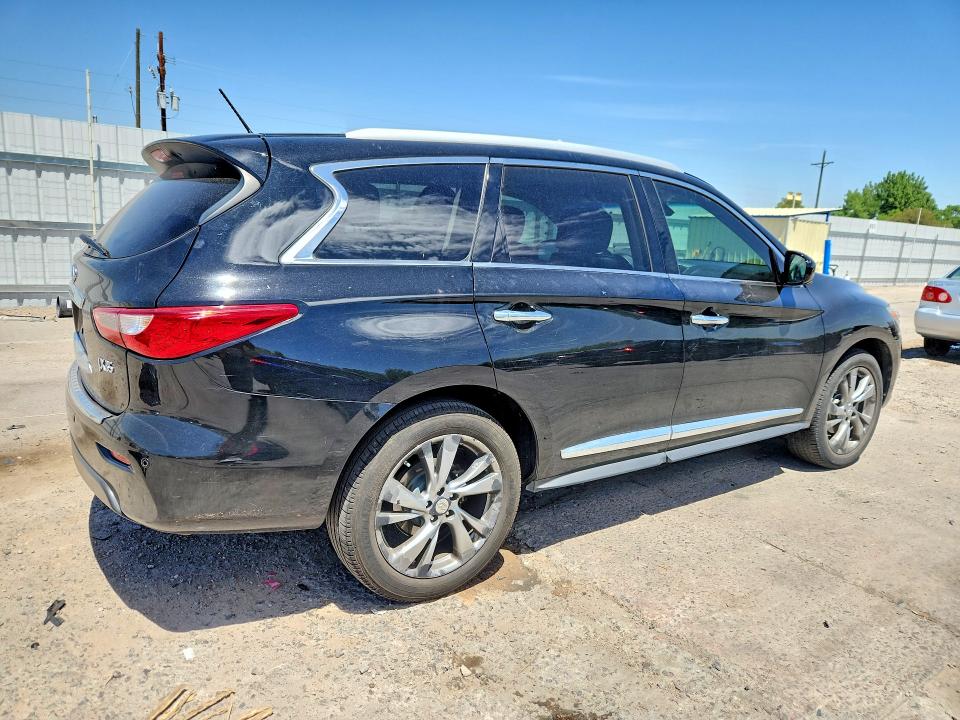 2013 Infiniti Jx VIN 5N1AL0MN8DC305182 COPART salvage auction — REAR END, Co - Certificate Of Title, sold $925 on 2026-07-20 (photo 3)