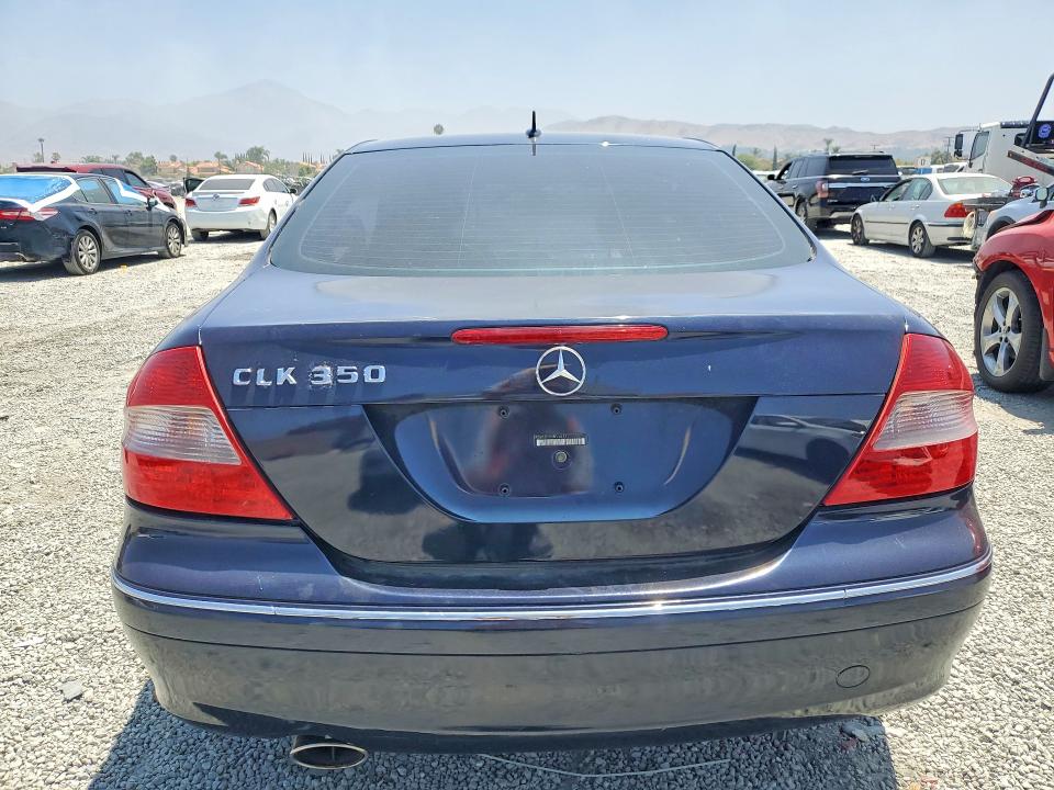 2008 Mercedes-benz Clk-klasse VIN WDBTJ56H38F241921 COPART salvage auction — NORMAL WEAR, Ca - Cert Of Title-Salvaged, sold $425 on 2026-07-29 (photo 6)