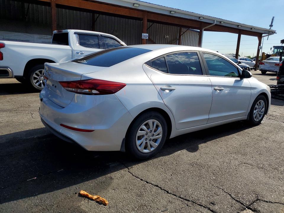 2018 Hyundai VIN KMHD74LF4JU584249 COPART salvage auction — REAR END, Co - Public - Salvage Title, sold $2,050 on 2026-07-07 (photo 3)