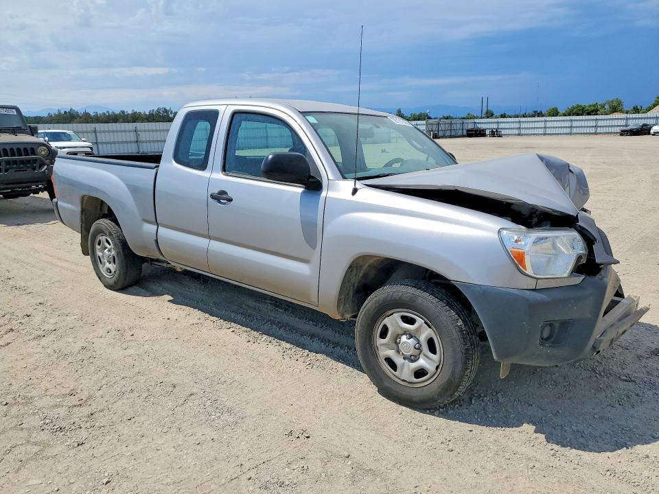 2015 Toyota Tacoma VIN 5TFTX4CN6FX054586 COPART salvage auction — FRONT END, Ca - Salvage Certificate, sold $4,100 on 2026-07-31 (photo 4)
