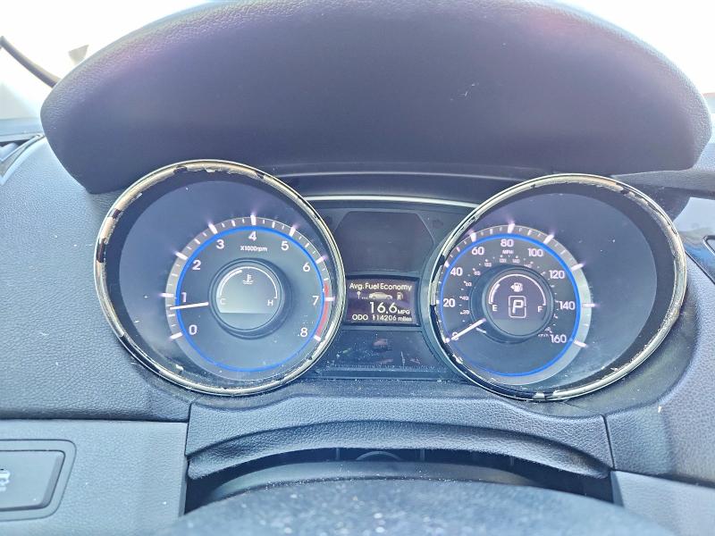 2013 Hyundai Sonata VIN 5NPEC4AC4DH652187 COPART salvage auction — MECHANICAL, Fl - Cert Of Title Slvg Rebuildable, sold $1,200 on 2026-07-08 (photo 9)