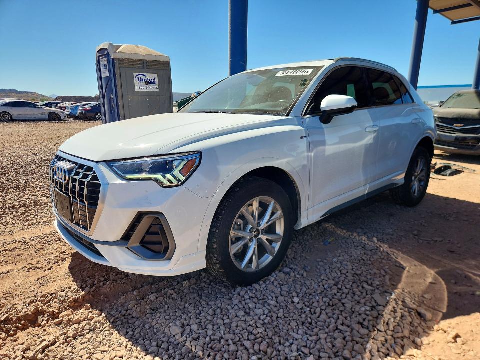2023 Audi Q3 VIN WA1DECF34P1135678 — COPART salvage auction photo