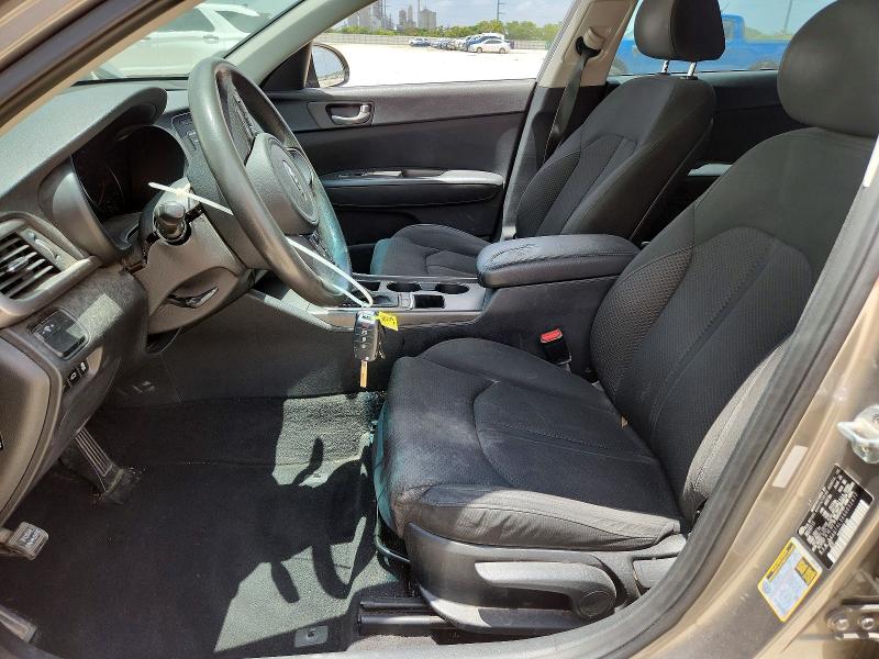 2016 Kia Optima VIN 5XXGT4L36GG032477 COPART salvage auction — MECHANICAL, Tx - Certificate Of Title, sold $625 on 2026-07-02 (photo 7)