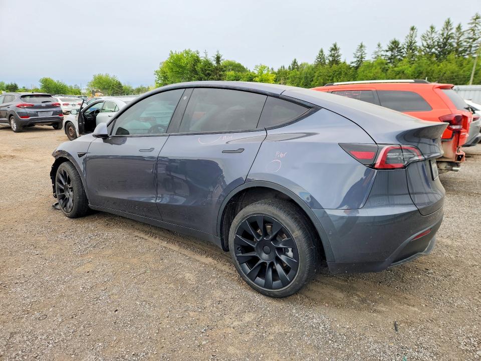 2022 Tesla VIN 7SAYGDEE7NF574102 COPART salvage auction — FRONT END, On - Permit Salvage, sold $11,100 on 2026-07-07 (photo 2)