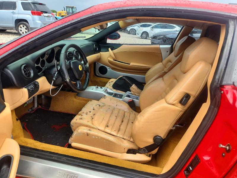 2004 Ferrari 360 VIN ZFFYU51A140137225 COPART salvage auction — WATER/FLOOD, FL - CERT OF TITLE-SLVG REBLD FLOOD, sold $40,500 on 2026-08-04 (photo 7)
