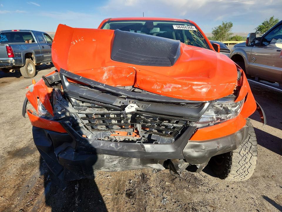 2019 Chevrolet Colorado VIN 1GCGTEENXK1273239 COPART salvage auction — FRONT END, Nm - Cert Of Title-Salvage, sold $6,600 on 2026-07-09 (photo 5)