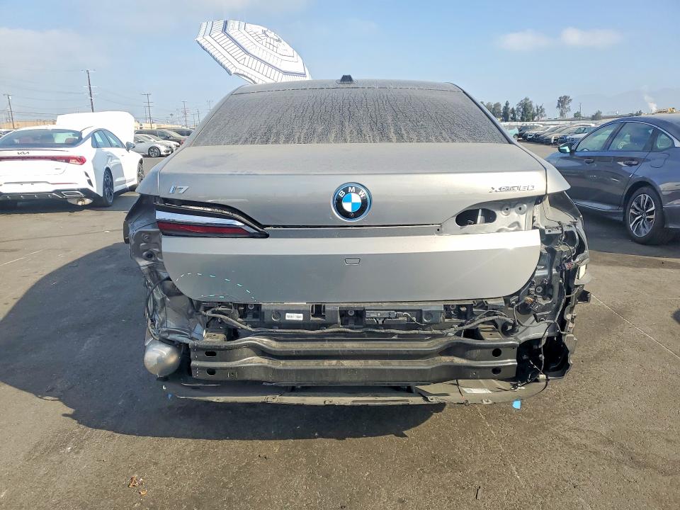 2023 BMW I7 VIN WBY53EJ0XPCN45025 COPART salvage auction — REAR END, Ca - Salvage Certificate, sold $29,250 on 2026-07-27 (photo 6)