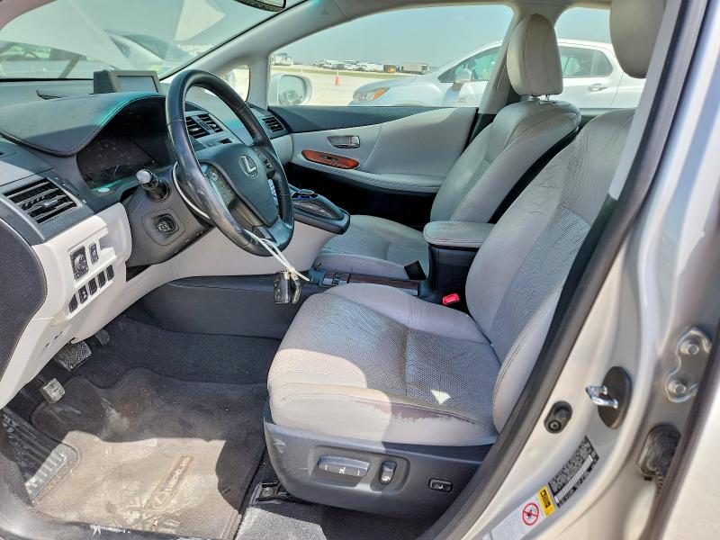 2010 Lexus Hs 250h VIN JTHBB1BA8A2005689 COPART salvage auction — FRONT END, Ca - Certificate Of Title, sold $1,500 on 2026-07-02 (photo 7)