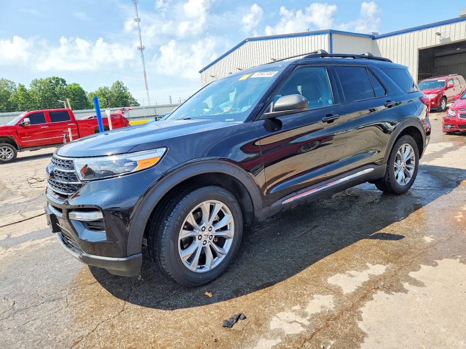 2020 Ford Explorer VIN 1FMSK8DH4LGC08830 — COPART salvage auction photo