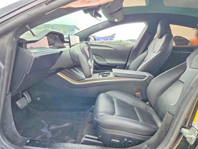 2021 Tesla Model s VIN 5YJSA1E68MF439365 COPART salvage auction — FRONT END, TX - SALVAGE VEHICLE TITLE, sold $15,900 on 2026-08-28 (photo 7)