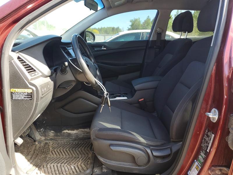 2017 Hyundai Tucson VIN KM8J3CA44HU489985 COPART salvage auction — MINOR DENT/SCRATCHES, On - Permit No Brand - Unfit, sold $5,700 on 2026-07-03 (photo 7)