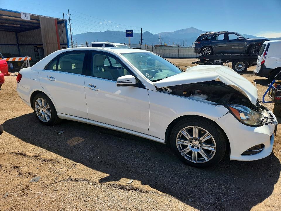 2014 Mercedes-benz E-klasse VIN WDDHF8JB8EA976499 COPART salvage auction — FRONT END, CO - SALVAGE TITLE, sold $2,100 on 2026-08-03 (photo 4)