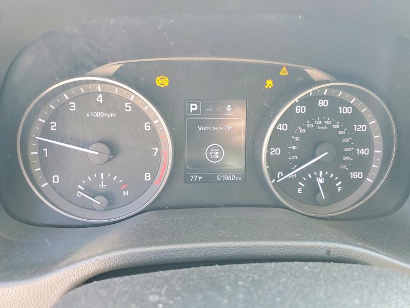 2018 Hyundai Elantra VIN KMHD84LF5JU518757 COPART salvage auction — FRONT END, Oh - Cert Of Title-Salvage, sold $1,850 on 2026-07-09 (photo 9)