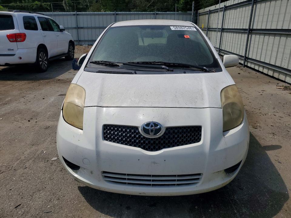 2007 Toyota Yaris VIN JTDJT903X75137499 COPART salvage auction — MECHANICAL, MT - CERTIFICATE OF TITLE, sold $625 on 2026-07-09 (photo 5)