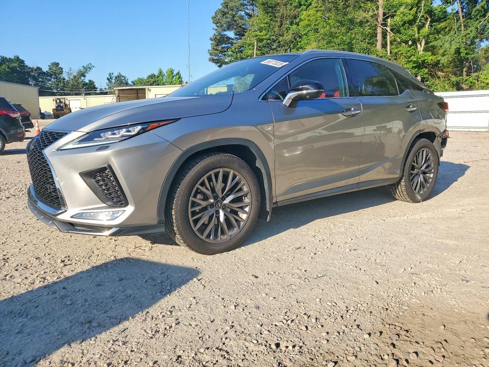 2021 Lexus Rx VIN 2T2YGMDA7MC062463 COPART salvage auction — REAR END, Nc - Salvage Certificate Of Title, sold $27,000 on 2026-08-07 (photo 1)
