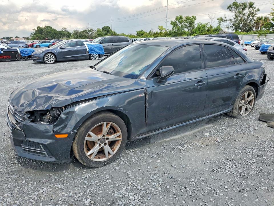 2018 Audi A4 VIN WAUKMAF43JN019978 COPART salvage auction — FRONT END, Fl - Certificate Of Title, sold $3,650 on 2026-07-09 (photo 1)