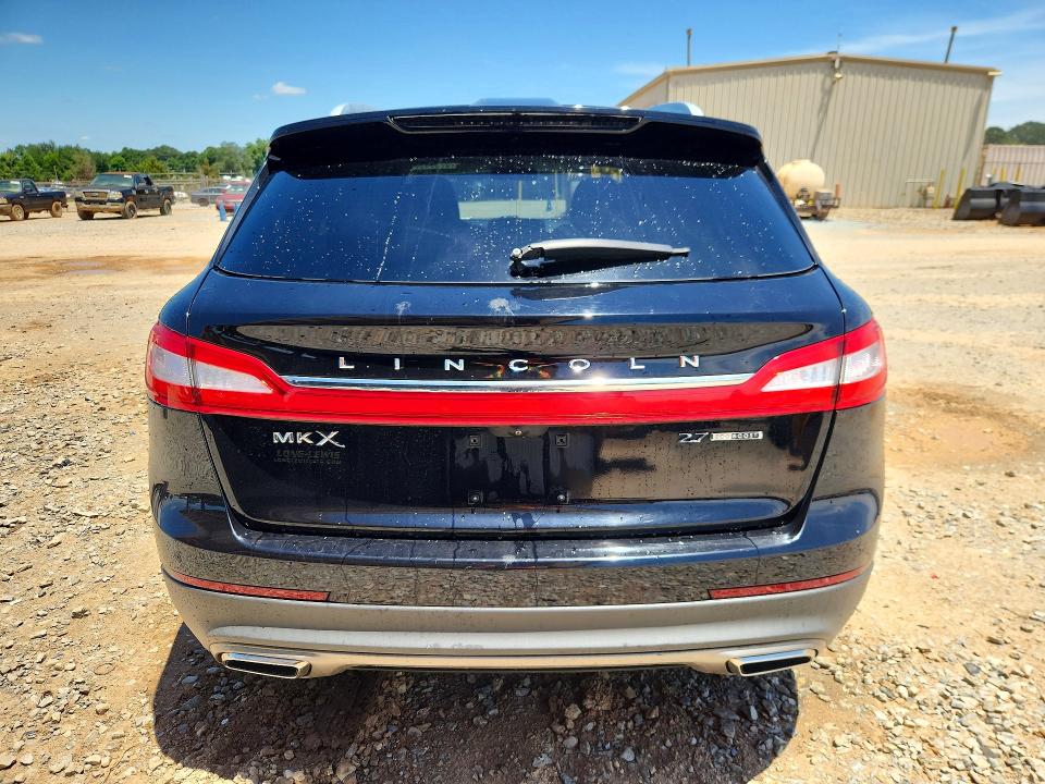 2016 Lincoln Mkx VIN 2LMPJ6LP3GBL41859 COPART salvage auction — WATER/FLOOD, Al - Cert Of Title-Flood Salvage, sold $2,750 on 2026-07-15 (photo 6)