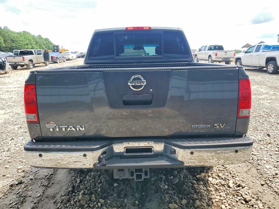 2012 Nissan TITAN VIN 1N6BA0ED7CN327694 COPART salvage auction — FRONT END, GA - CERT OF TITLE-SALVAGE, sold $275 on 2026-07-28 (photo 6)