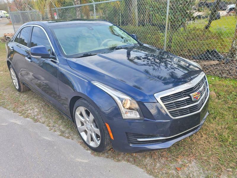 2016 Cadillac Ats VIN 1G6AH5RXXG0113705 COPART salvage auction — WATER/FLOOD, Ky - Cert Of Title-Rebuilt Vehicle (P), sold $2,400 on 2026-07-21 (photo 1)