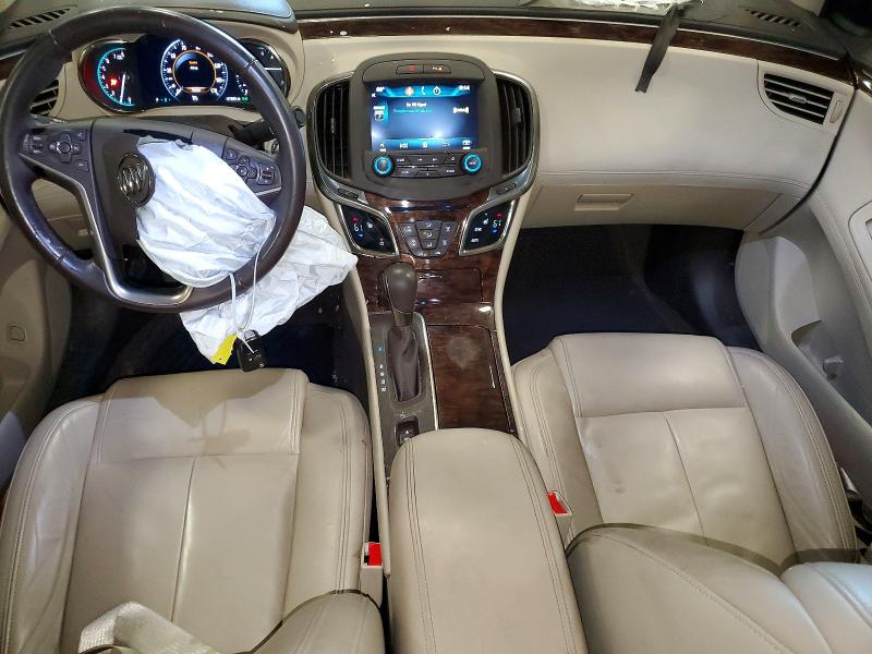 2014 Buick Lacrosse VIN 1G4GB5G39EF166989 COPART salvage auction — FRONT END, Mi - Certificate Of Title, sold $825 on 2026-07-10 (photo 8)