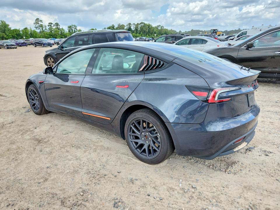 2024 Tesla Model 3 VIN 5YJ3E1EA0RF869685 COPART salvage auction — FRONT END, Tx - Salvage Vehicle Title, sold $13,499 on 2026-07-14 (photo 2)