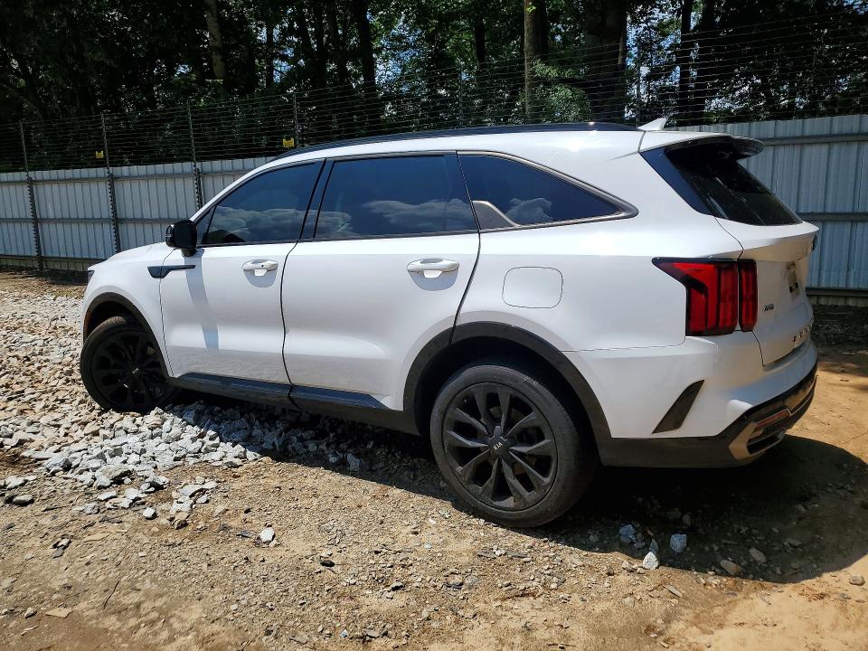2021 Kia Sorento VIN 5XYRKDLF7MG057272 COPART salvage auction — UNDERCARRIAGE, Pa - Certificate Of Salvage, sold $7,200 on 2026-07-17 (photo 2)